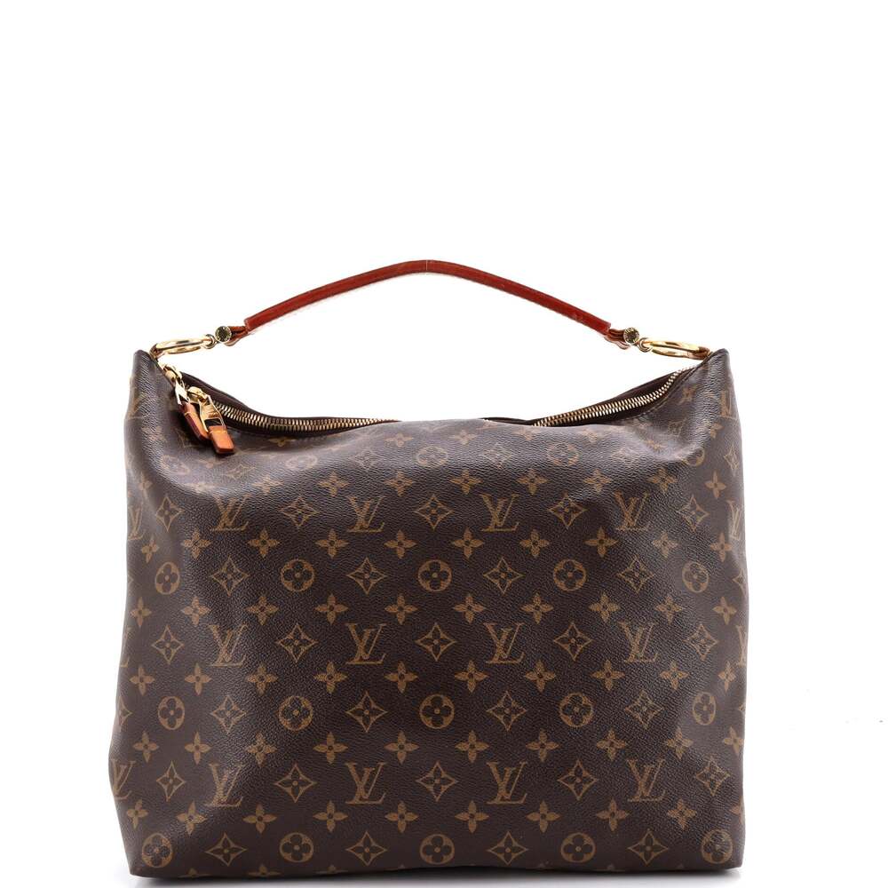Louis Vuitton Sully Handbag Canvas Mm #258240L18B
